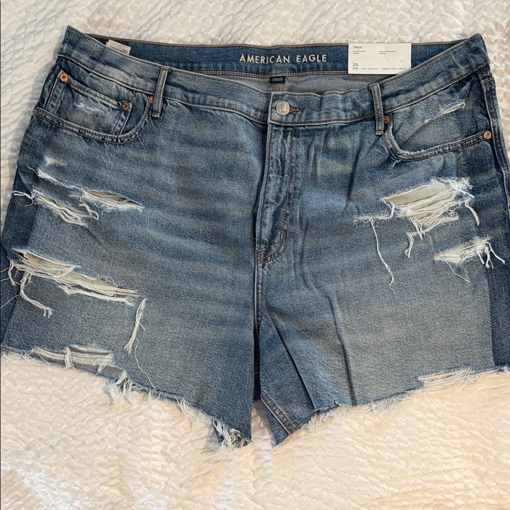 NWT American Eagle Outfitters Strigid Super High Rise Relaxed 20